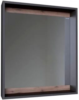 Шкаф-зеркало с подсветкой Onika Глория 206007 левый 60см белый