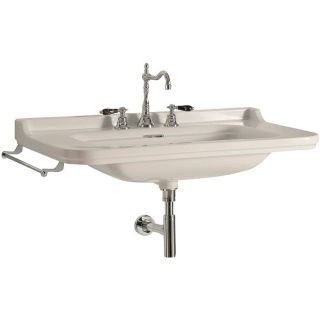 Раковина Kerasan Waldorf  4144K1bi/cr*3 Белая 120 см