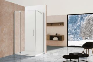 Душевой уголок Vincea Extra VSR-1E901080CL 90/100 x 80 см