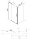 Душевой уголок Vincea Extra VSR-1E101180CL 100/110 x 80 см