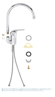 Смеситель для мойки Grohe Euroeco 32752000