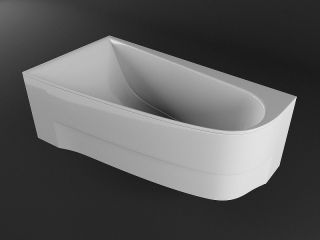 Акриловая ванна Vayer Boomerang 170x90 L Гл000009592 без гидромассажа