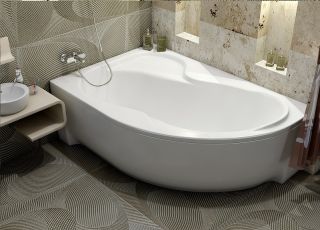 Фронтальная панель для ванны Relisan Adara 170х100 L Гл000013740 Белая