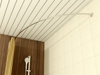 Карниз для ванны Relisan Tugatty Ariadna 150х100 Гл000001220 Хром