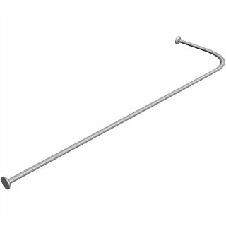 Карниз для ванны Relisan Trinity 160x120 Гл000012365 Хром