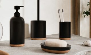 Дозатор для жидкого мыла WasserKRAFT Vils K-6199 Черный матовый