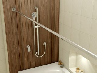 Карниз для ванны Relisan Trinity 160 Гл000012979 Хром