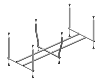 Каркас для ванны Alex Baitler 170х70 (75)