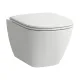 Унитаз Laufen Lua 8.2008.0.000.000.1 подвесной безободковый белый
