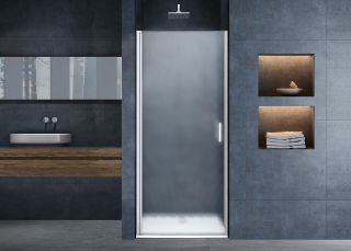 Душевая дверь Vincea Alpha 65 VDP-3AL650MT профиль Хром стекло текстурное