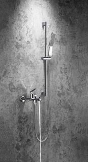 Смеситель для ванны и душа Milleau CRISTAL MLV6223BD-CR хром глянец