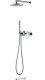 Душевая система Boheme Spectre 454-2-CR хром