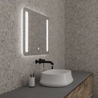 Зеркало с подсветкой Grossman Lara 1310080 100см гравировка