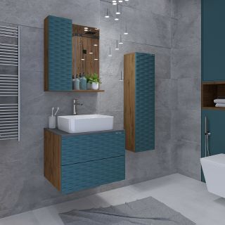 Пенал подвесной Grossman Альба 303010 30см веллингтон/бриз