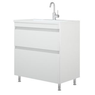 Тумба под раковину Corozo Алабама Z2 80см белый SD-00000595