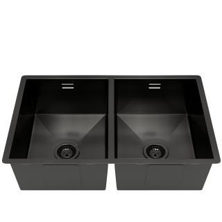 Мойка кухонная Reflexion Garda 70-BL  RX2170BL оружейная сталь