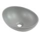 Накладная раковина Melana 7138MG-805 41см серый матовый