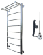 Электрический полотенцесушитель Тругор Браво 1 П с полкой 120x40см хром Браво1/элТЭН12040П