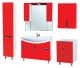 Шкаф Bellezza Лагуна 60см красный 00000001604