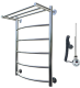 Электрический полотенцесушитель Тругор Приоритет 1 П с полкой 80x50см хром Приоритет1/элТЭН8050П