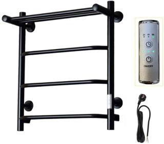 Электрический полотенцесушитель Тругор Пэк сп 6 П с полкой 60x50см чёрный Пэксп6П/6050черныйВГП