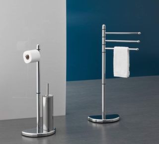 Напольная стойка Sapho Hibiscus с держателем для полотенец хром HI31