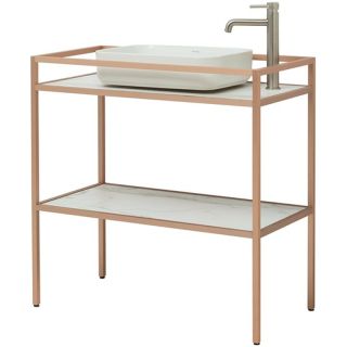 Консоль под раковину Allen Brau Liberty 90 1.33004.60 медь браш