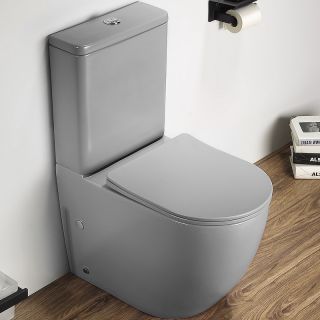 Унитаз CeramaLux 2166XMH  с бачком и сиденьем Микролифт