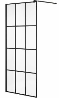 Душевая перегородка Niagara NG-685-12BLACK 120см чёрный/прозрачное