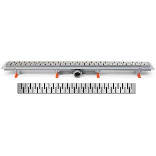 Душевой лоток Veconi Medium S 450 V450MS с решеткой Сатин