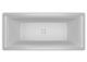 Акриловая ванна Riho Still Square Plug and Play B100030005 R 170х75см белый