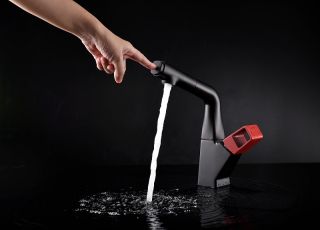 Смеситель для кухни Lemark Soul LM6008BL Черный