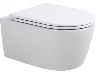 Сет Sintesi SIN-CCI-SMP-101,SIN-FB-BRC-504,SIN-TS-DNT-191: инсталляция кнопка смыва хром унитаз Dante белый крышка-сиденье белая