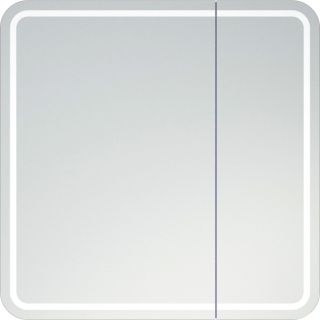 Зеркало-шкаф с подсветкой Corozo Алабама 80см белый SD-00000902