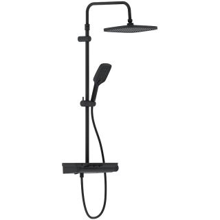 Душевая стойка Damixa Gala 953760300 с термостатом Черная матовая