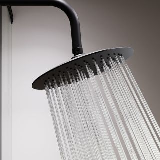 Душевая стойка Damixa Scandinavian Pure 936760300 с термостатом Черная матовая