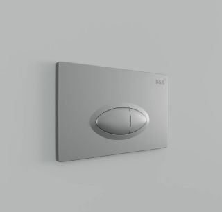 Клавиша смыва DQ Rhein Marx DB1399002 Хром матовый