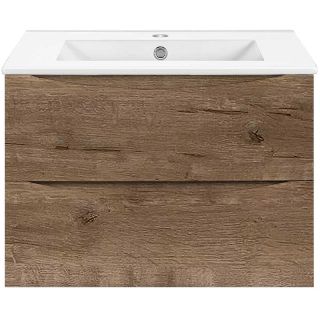 Тумба под раковину Vincea Mia Slim 60 VMC-2MC600S1VO подвесная V.Oak
