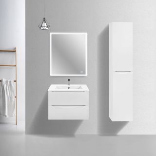 Тумба под раковину Vincea Mia Slim 70 VMC-2MC700S1GW подвесная G.White