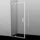 Душевая стенка WasserKRAFT Aula 11P10-RP100 профиль Белый стекло прозрачное