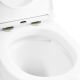 Подвесной унитаз Cezares Stylus безободковый белый CZR-6601-TH-TOR