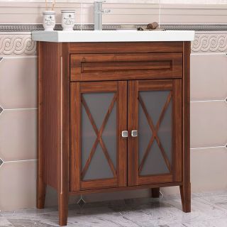 Тумба под раковину Opadiris Палермо 00-00006721 Светлый орех