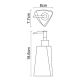 Wasserkraft Ohre K-37799 Дозатор для жидкого мыла 200 ml