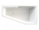 Акриловая ванна Riho Rethink Space Fall Plug and Play B114009005 L заполнение через перелив 170х90см белый