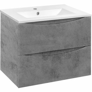 Тумба под раковину Vincea Mia 70 VMC-2MC700BT подвесная Beton