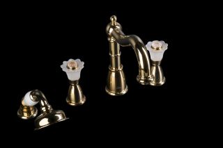 Смеситель на борт ванны Boheme Camelia бронза 395-Camelia