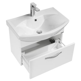 Тумба под раковину Акватон Ария 65см белый 1A134001AA010