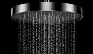 Душевой комплект Vincea Inspire VSFW-3I22MT2GM встраиваемый, термостатический, двухрежимный, вороненая сталь