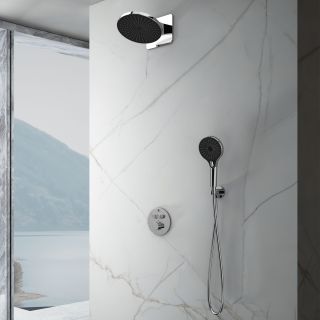 Душевой комплект Vincea Inspire VSFW-3I22MT5CH встраиваемый, термостатический, двухрежимный, хром3I22MT5CH