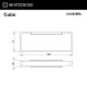 Полотенцедержатель WHITECROSS Cubo CU2458GM оружейная сталь